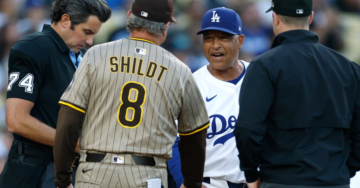 Game 124: San Diego Padres at Los Angeles Dodgers