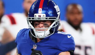 New York Giants set initial 53-man roster: ‘Things I think’