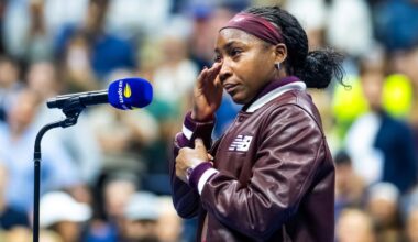 Tearful Coco Gauff thanks Simone Biles for inspiration after battling through US Open second round