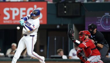 Los Angeles Angels get 1st-pitch homerun in a 4-0 win over Texas Rangers
