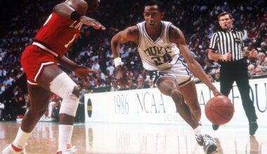 YouTube Gold: Johnny Dawkins Saves A Win For Duke In 1986