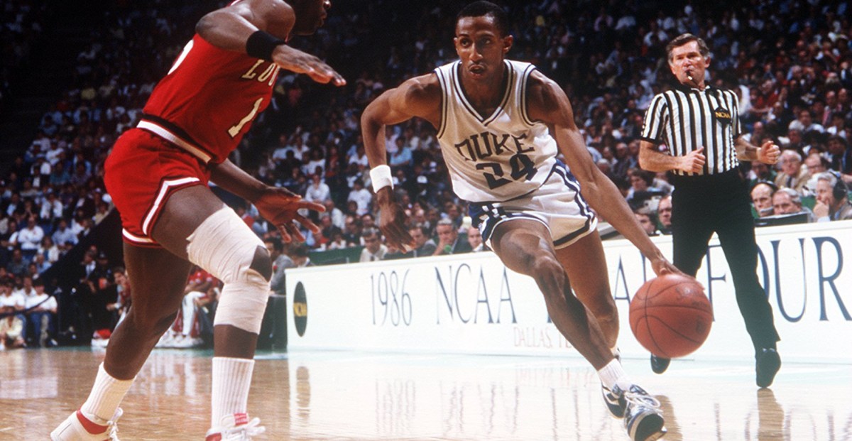 YouTube Gold: Johnny Dawkins Saves A Win For Duke In 1986