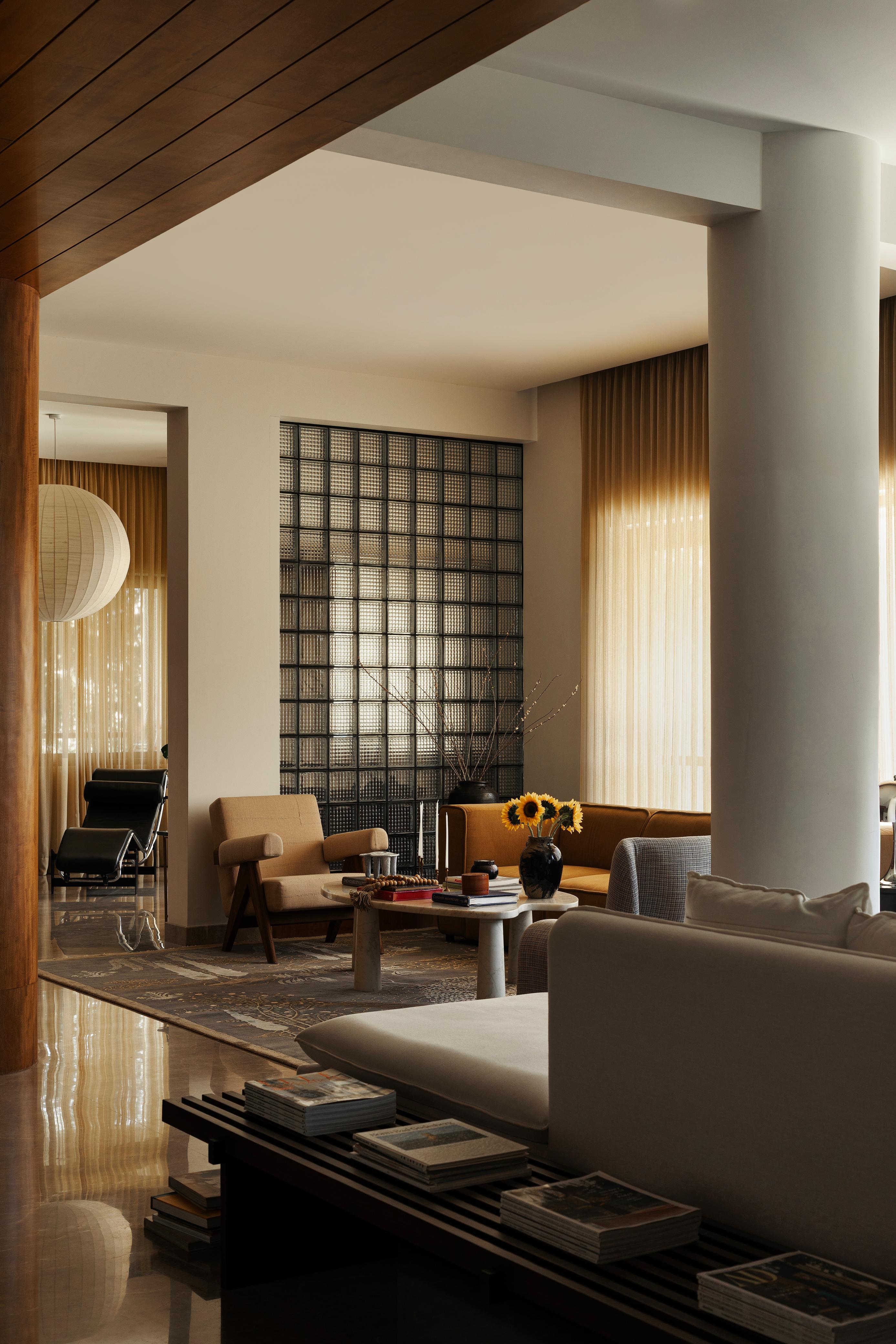 glass wall