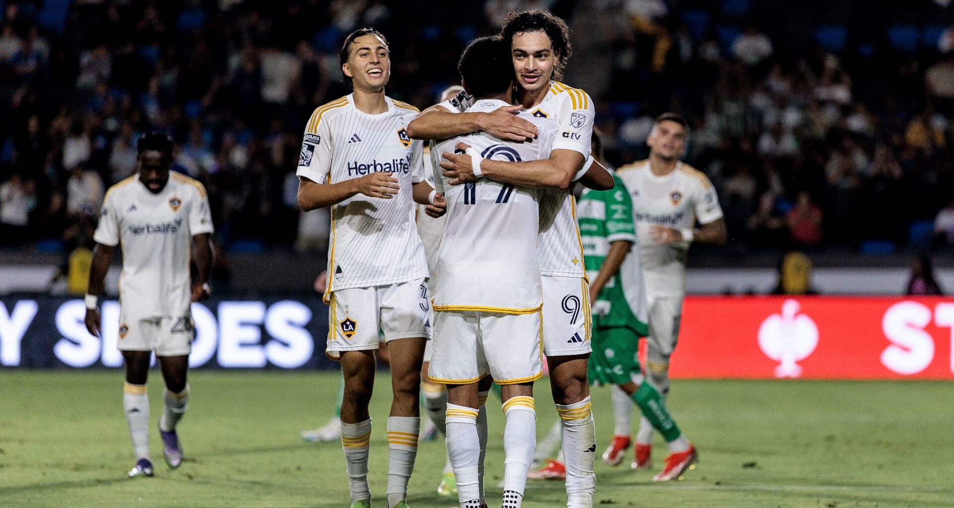 Match Report: LA Galaxy Advance to Quarterfinals of Leagues Cup 2025 with 4-0 Shutout Win Over Club Santos Laguna at Dignity Health Sports Park on Thursday Night