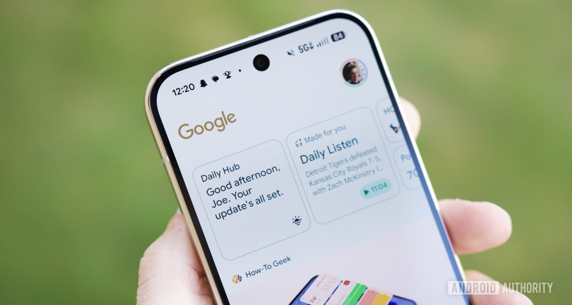 Daily Hub icon on Google Discover.