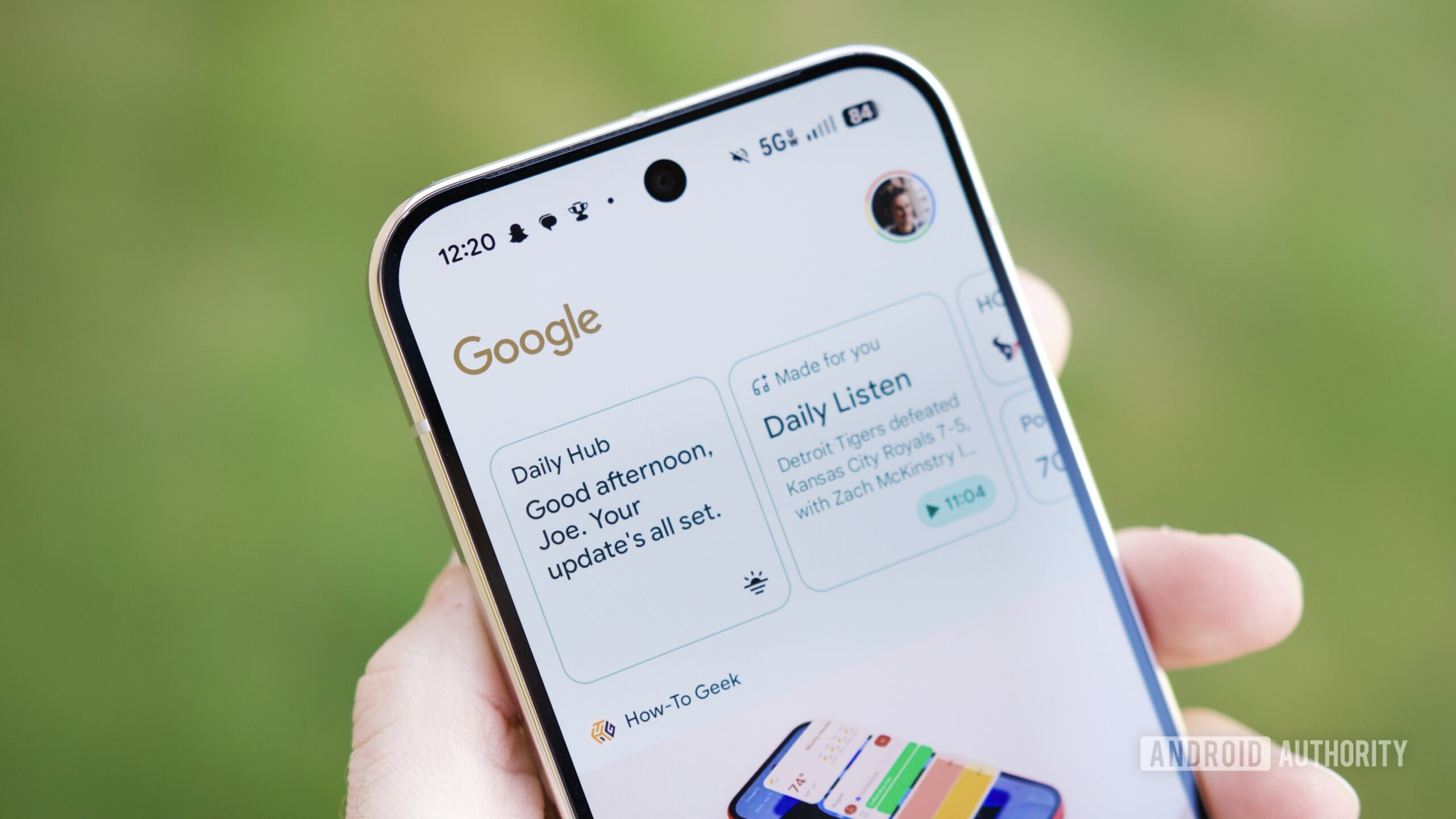 Daily Hub icon on Google Discover.