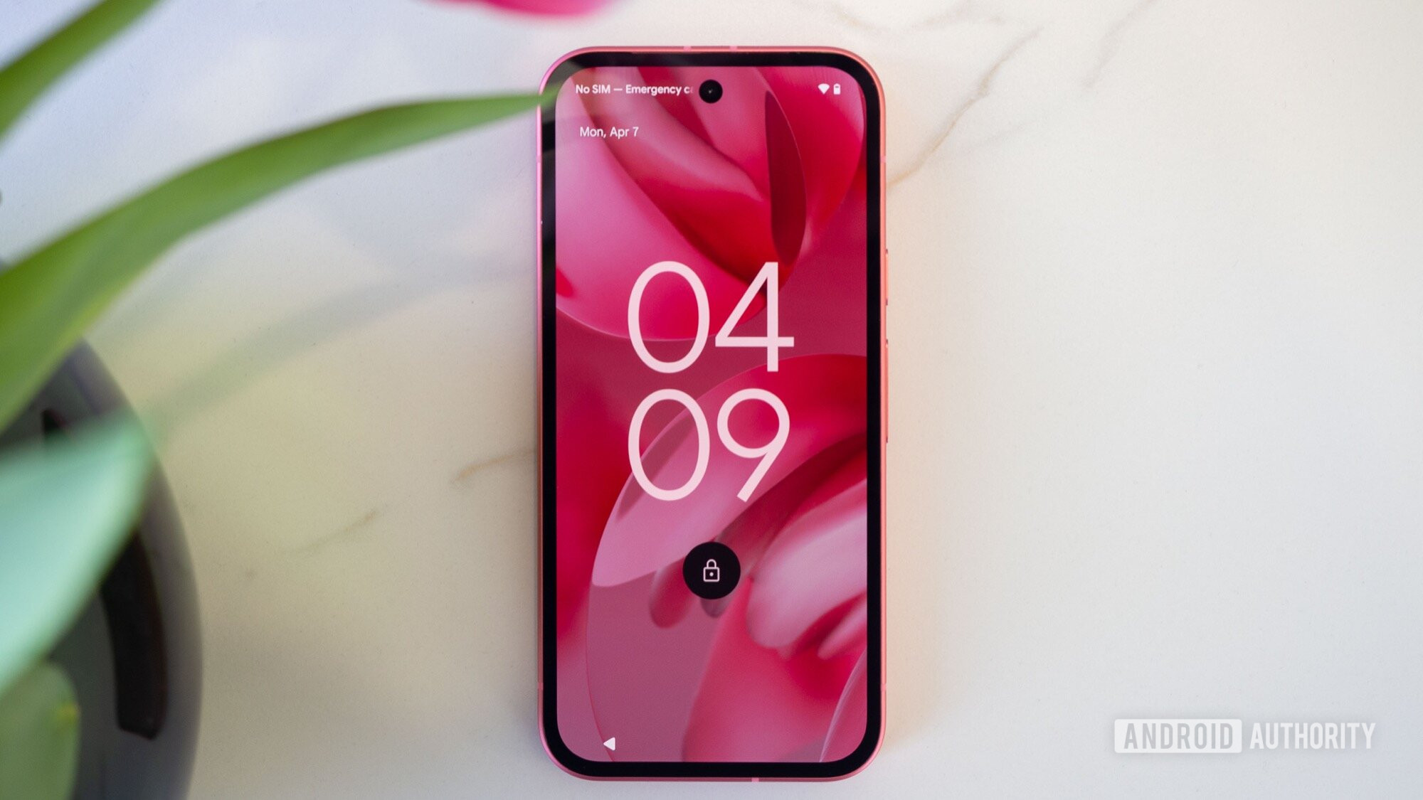 google pixel 9a screen on screensaver 2