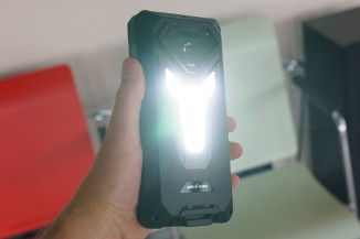 The camping light on the back is very strong
