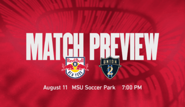 MATCH PREVIEW: New York Red Bulls II Host Philadelphia Union II at MSU Soccer Park on Monday, August 11