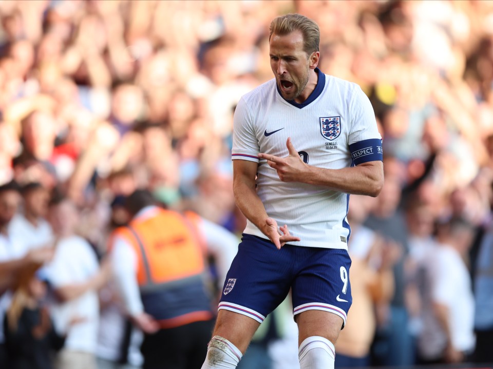 Kane is also the captain and record England goal scorer