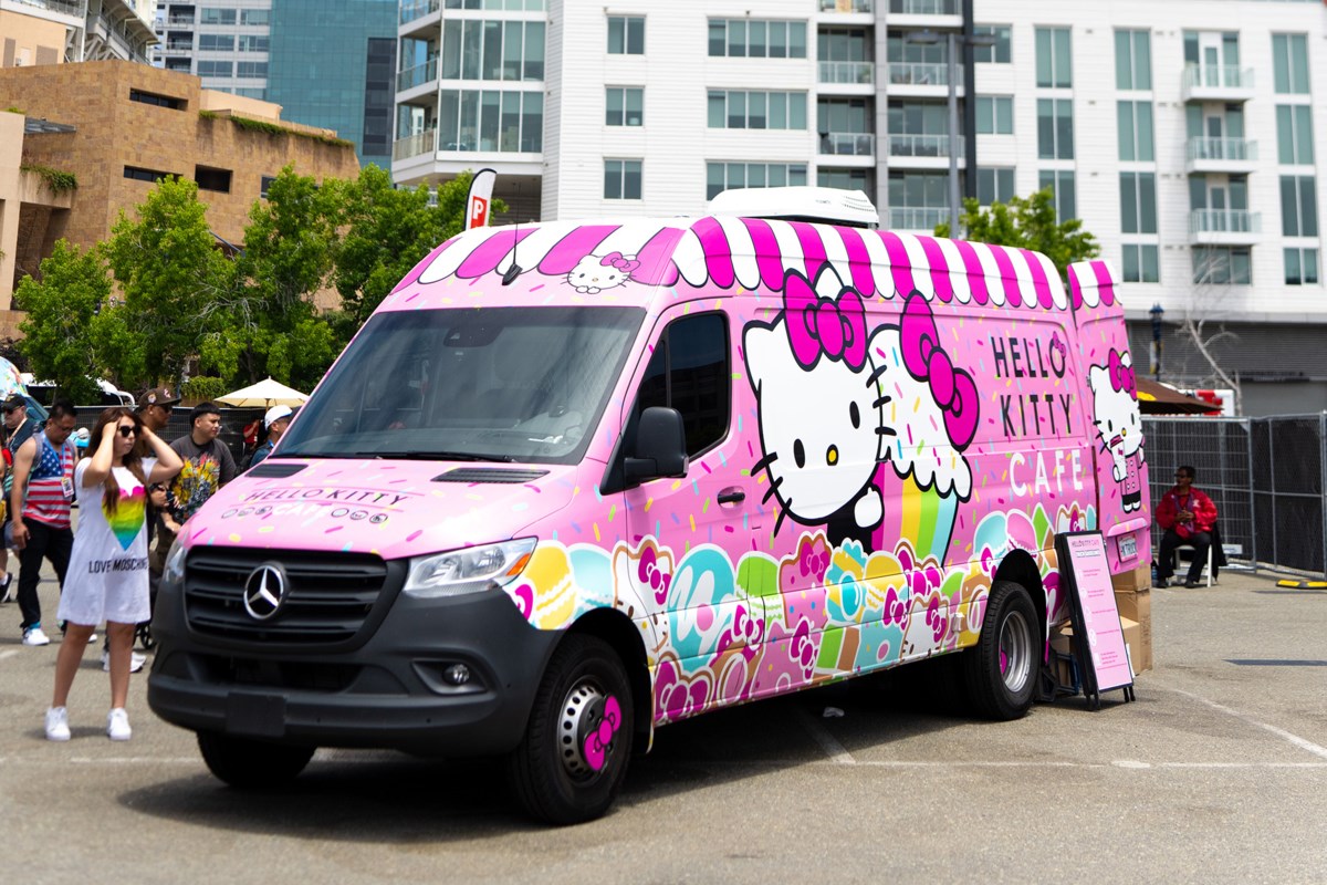 Hello Kitty Cafe Truck Rolls Into North Texas With Three Stops - Local Profile