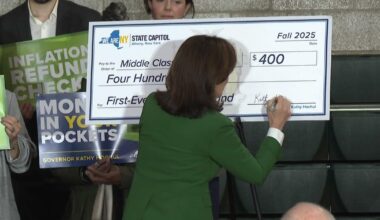 New York's inflation refund checks will start hitting the mail next month