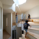 House in Nishitanabe / FujiwaraMuro Architects - Interior Photography, Stairs, Wood, Handrail