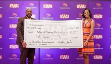 Edward Waters University Leadership Pledges $50,000 to support new academic year