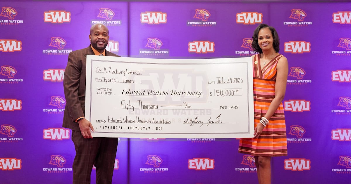 Edward Waters University Leadership Pledges $50,000 to support new academic year