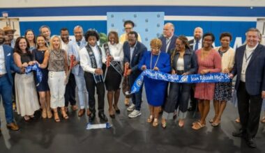 Jean Ribault High School opens with state-of-the-art facilities, funded by half-cent sales tax