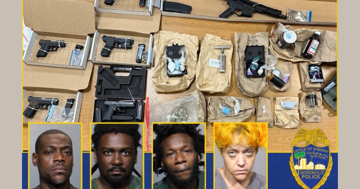 Four arrested after drug bust in Mixon Town: JSO