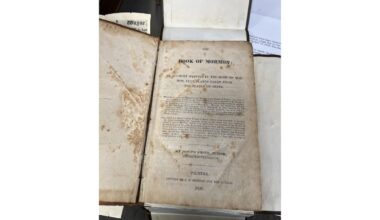 Utah family selling their first edition copy of the Book of Mormon for at least $100,000.