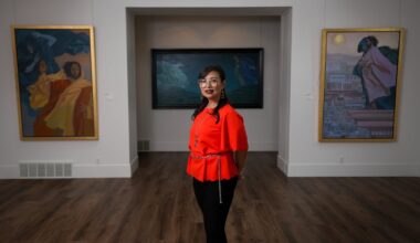 This LDS artist is tackling bold themes with bold colors