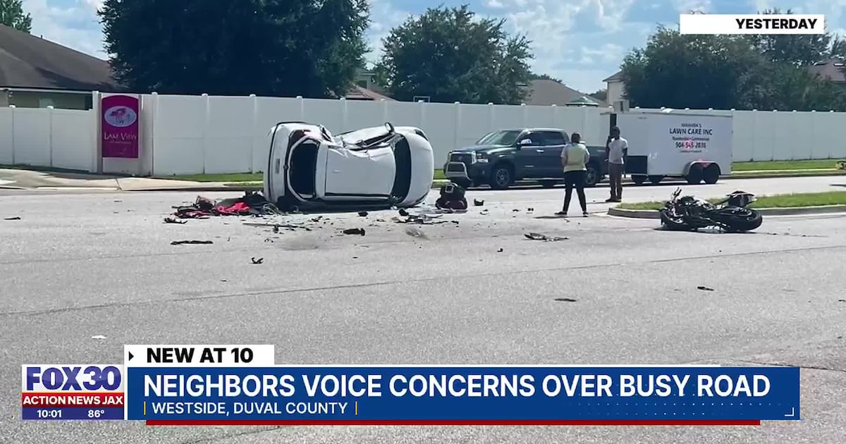 Neighbors call for safety improvements on a stretch of Collins Road after dangerous incidents – Action News Jax