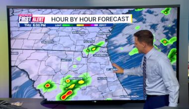 A few coastal AM showers, shifting inland through the afternoon – Action News Jax