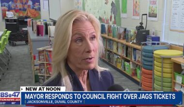 Jacksonville mayor responds to city council’s debate over free Jaguars tickets for elected officials – Action News Jax