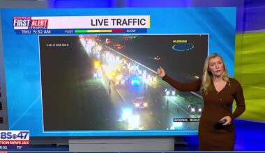 Deadly accident on I-10 near downtown Jacksonville, expect heavy delays