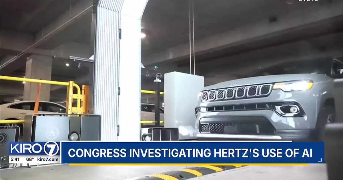VIDEO: Congress investigate Hertz for AI damage software - KIRO 7 News Seattle