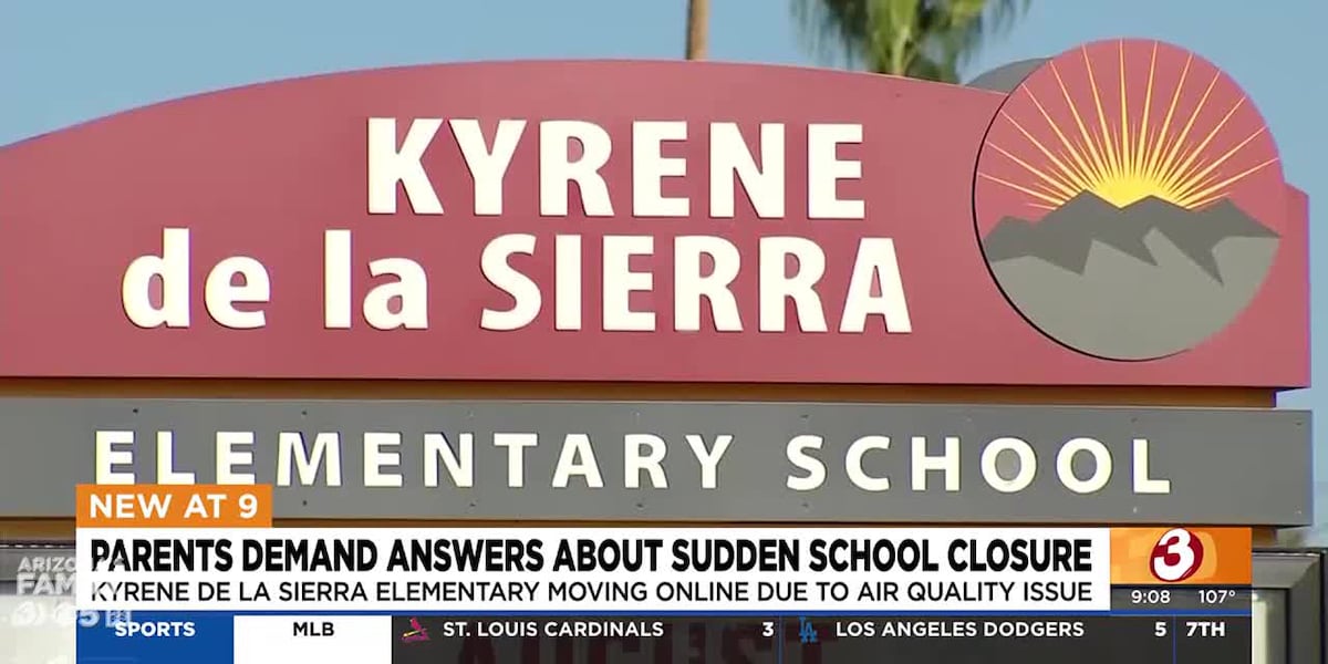 Parents demand answers about sudden Phoenix elementary school closure