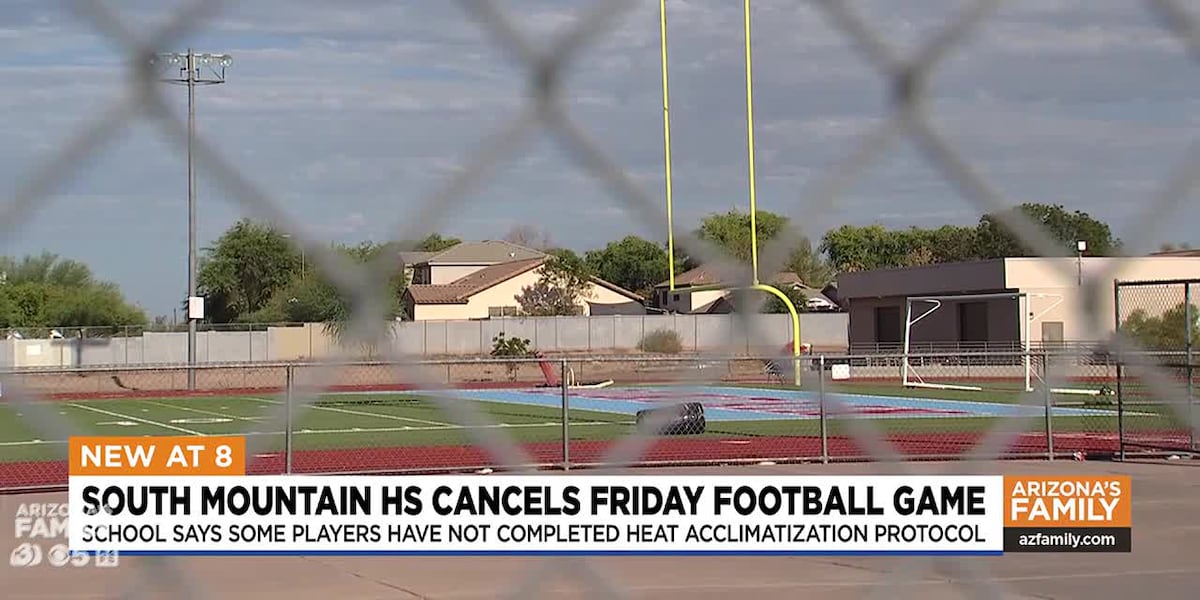 High school in south Phoenix forced to cancel its first football game
