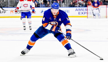 NHL EDGE stats leaders for New York Islanders