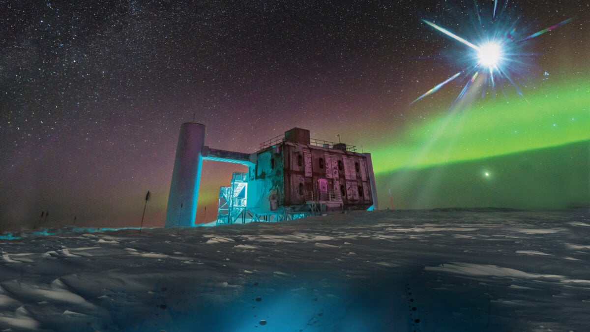 Inside the World’s Biggest Neutrino Detector