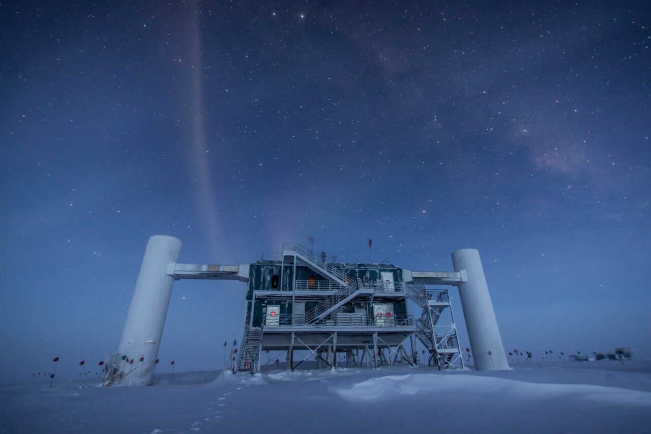 Icecube Neutrino Observatory Detector Beauty Shot