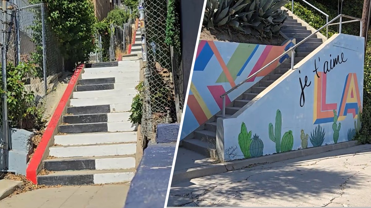 LA’s hidden stairways – NBC Los Angeles