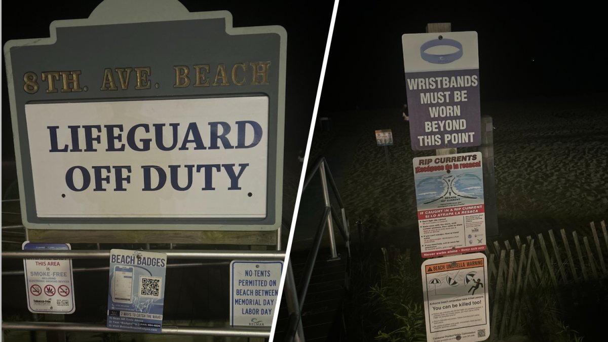 13-year-old girl drowns at Jersey Shore beach – NBC New York
