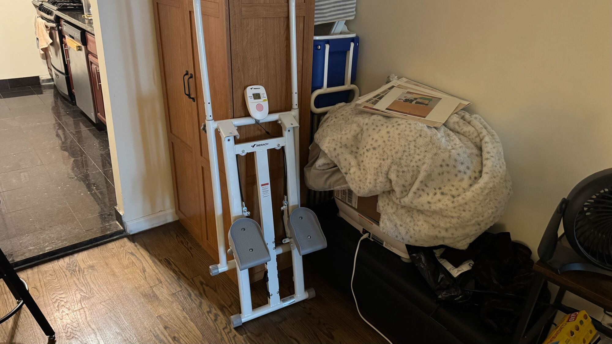 Merach stair stepper storage
