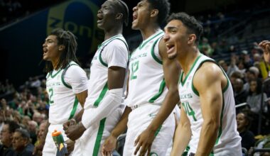 Oregon MBB Home Game Conference Histories