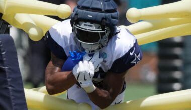 Dallas Cowboys injuries: Jaydon Blue, Dakoda Shepley hurt on Thursday