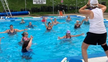 Powassan’s aquafit program combines fitness with friendship