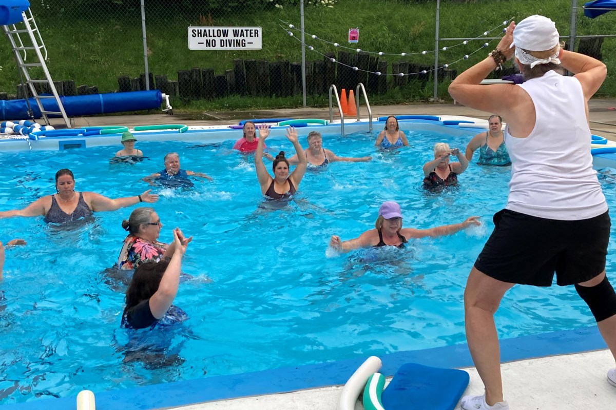 Powassan’s aquafit program combines fitness with friendship