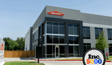 SERVPRO Team Shaw Named One of America’s Fastest-Growing Private Companies by Inc. 5000