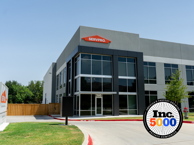 SERVPRO Team Shaw Named One of America’s Fastest-Growing Private Companies by Inc. 5000