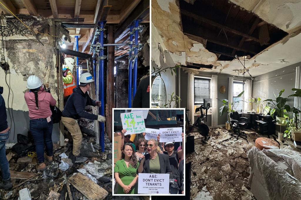 Exclusive | NYC tenants displaced by 2023 blaze still without permanent homes -