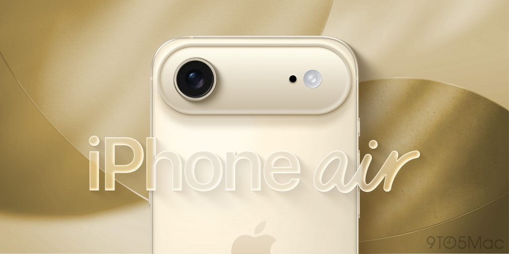 iPhone Air concept yellow