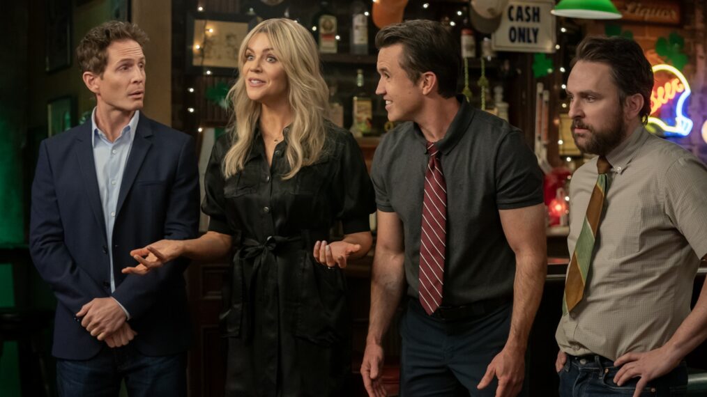 Glenn Howerton, Kaitlin Olson, Rob McElhenney, and Charlie Day in