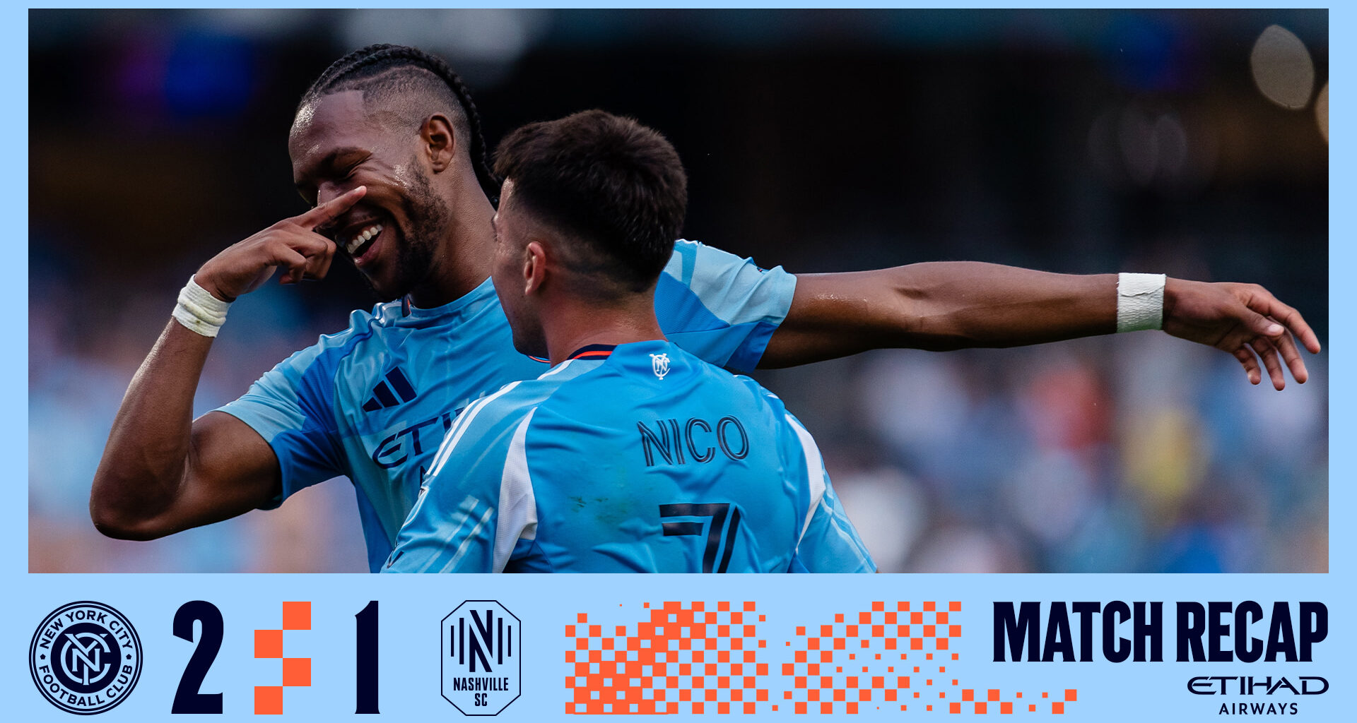 Match Recap | New York City FC 2-1 Nashville SC 