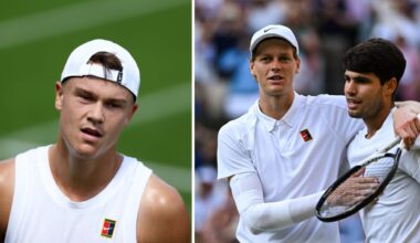 Holger Rune pinpoints the ‘problem’ he currently has which is far bigger than beating Carlos Alcaraz and Jannik Sinner
