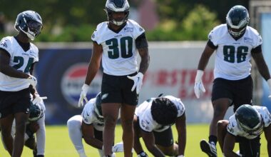 Eagles training camp heats up literally and figuratively as preseason opener nears