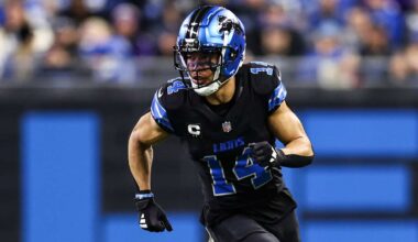 Lions WR Amon-Ra St. Brown cracks top 20