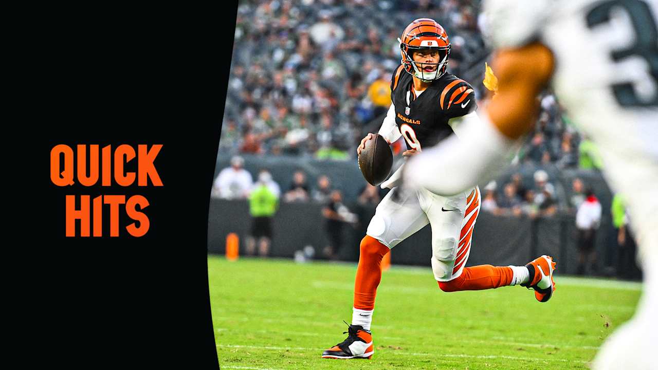 Burrow, McPherson Impress in Preseason Week 1 Loss to Eagles